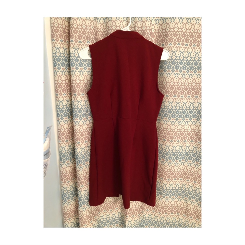 Burnt Orange Zip Up Forever 21 Dress 🎃 - Picture 4 of 5